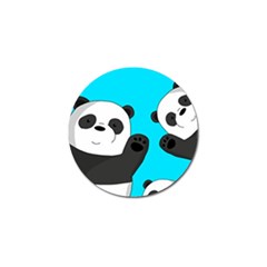 Cute Pandas Golf Ball Marker by Valentinaart