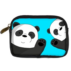 Cute Pandas Digital Camera Cases by Valentinaart