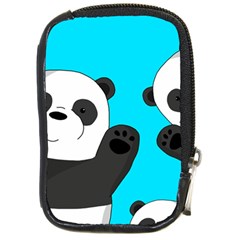 Cute Pandas Compact Camera Cases by Valentinaart