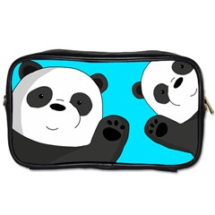 Cute pandas Toiletries Bags 2-Side