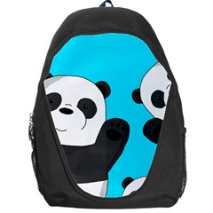 Cute Pandas Backpack Bag by Valentinaart