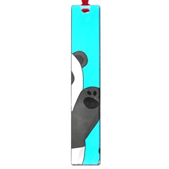 Cute Pandas Large Book Marks by Valentinaart