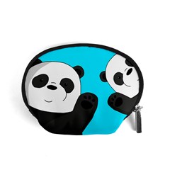 Cute pandas Accessory Pouches (Small) 