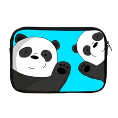 Cute Pandas Apple Macbook Pro 17  Zipper Case by Valentinaart