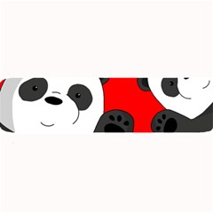 Cute Pandas Large Bar Mats by Valentinaart