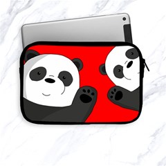 Cute Pandas Apple Ipad Mini Zipper Cases by Valentinaart