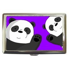 Cute Pandas Cigarette Money Cases by Valentinaart