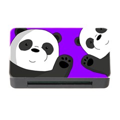 Cute Pandas Memory Card Reader With Cf by Valentinaart