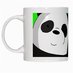 Cute Pandas White Mugs by Valentinaart