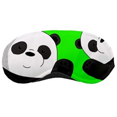 Cute Pandas Sleeping Masks by Valentinaart