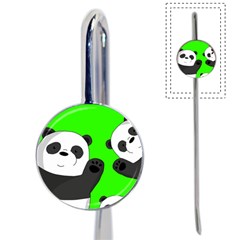 Cute Pandas Book Mark by Valentinaart