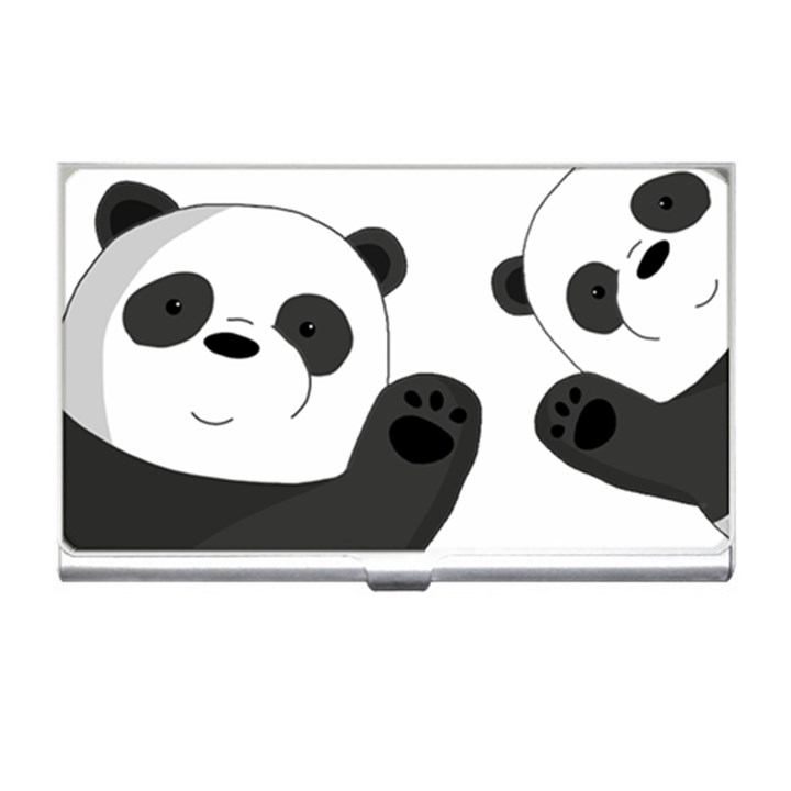 Cute pandas Business Card Holders