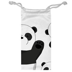 Cute Pandas Jewelry Bag by Valentinaart