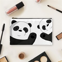 Cute Pandas Cosmetic Bag (medium) 