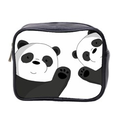 Cute Pandas Mini Toiletries Bag 2-side by Valentinaart