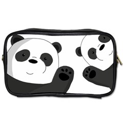 Cute Pandas Toiletries Bags by Valentinaart