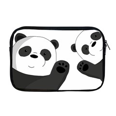 Cute Pandas Apple Macbook Pro 17  Zipper Case by Valentinaart