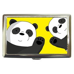 Cute Pandas Cigarette Money Cases by Valentinaart