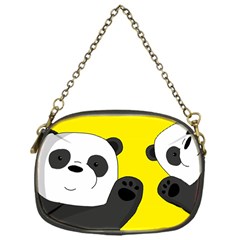 Cute Pandas Chain Purses (one Side)  by Valentinaart