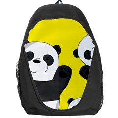 Cute Pandas Backpack Bag by Valentinaart