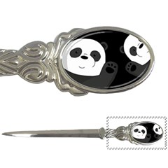 Cute Pandas Letter Openers by Valentinaart