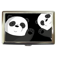 Cute Pandas Cigarette Money Cases by Valentinaart