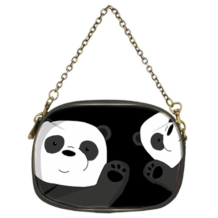 Cute pandas Chain Purses (Two Sides) 