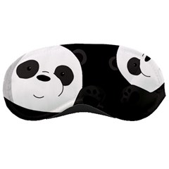 Cute Pandas Sleeping Masks by Valentinaart