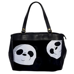 Cute Pandas Office Handbags by Valentinaart