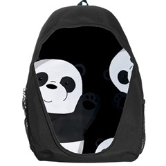 Cute Pandas Backpack Bag by Valentinaart