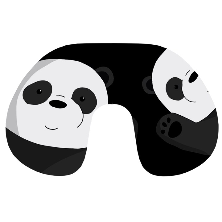 Cute pandas Travel Neck Pillows