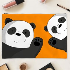 Cute Pandas Cosmetic Bag (xxl)  by Valentinaart