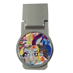 Graffiti Mural Street Art Painting Money Clips (round)  by BangZart