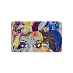 Graffiti Mural Street Art Painting Magnet (name Card) by BangZart