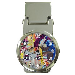 Graffiti Mural Street Art Painting Money Clip Watches by BangZart