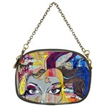 Graffiti Mural Street Art Painting Chain Purses (Two Sides)  Front