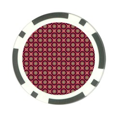 Kaleidoscope Seamless Pattern Poker Chip Card Guard