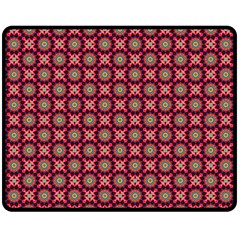 Kaleidoscope Seamless Pattern Fleece Blanket (Medium) 