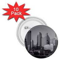 Minneapolis Minnesota Skyline 1 75  Buttons (10 Pack) by BangZart