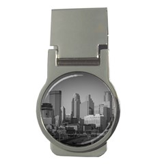 Minneapolis Minnesota Skyline Money Clips (round)  by BangZart