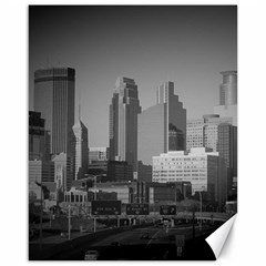 Minneapolis Minnesota Skyline Canvas 16  X 20   by BangZart