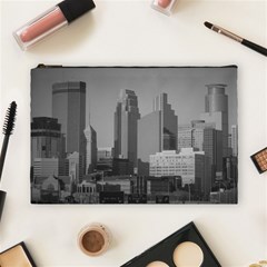 Minneapolis Minnesota Skyline Cosmetic Bag (large)  by BangZart