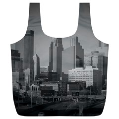 Minneapolis Minnesota Skyline Full Print Recycle Bags (l)  by BangZart