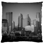 Minneapolis Minnesota Skyline Large Flano Cushion Case (One Side) Front