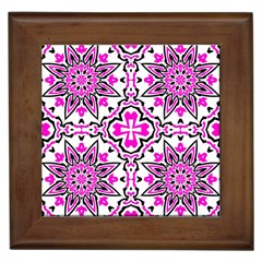 Oriental Pattern Framed Tiles by BangZart