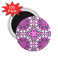 Oriental Pattern 2 25  Magnets (100 Pack)  by BangZart