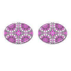 Oriental Pattern Cufflinks (oval) by BangZart