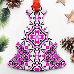 Oriental Pattern Christmas Tree Ornament (two Sides) by BangZart