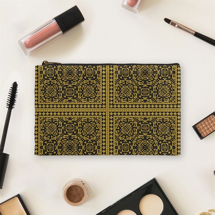 Seamless Pattern Design Texture Cosmetic Bag (Medium) 