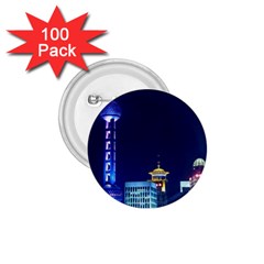 Shanghai Oriental Pearl Tv Tower 1 75  Buttons (100 Pack)  by BangZart